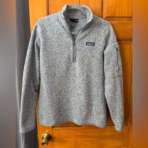 Patagonia Women’s  Zip-Up Sweater in Heather Gray